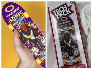 Tablero de mano FINESSE x Tech Deck Sonic the Hedgehog Shadow - Imagen 1 de 7