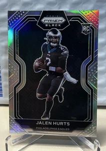 2020 Panini Chronicles - Prizm Black Silver #PB-19 Jalen Hurts RC - Picture 1 of 5