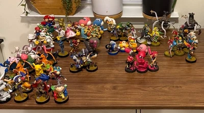 HUGE AMIIBO LOT - SUPER SMASH BROS MARIO ZELDA POKEMON KIRBY NINTENDO 3DS SWITCH - Image 1 of 4