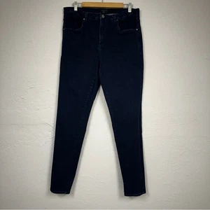 Universal Standard Dark Wash Skinny Jeans Damen 14 Blau High Rise Denim Freizeit - Bild 1 von 8