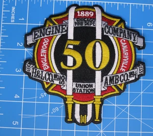 Chicago Illinois Fire Department Engine Company 50 patch - Picture 1 of 2