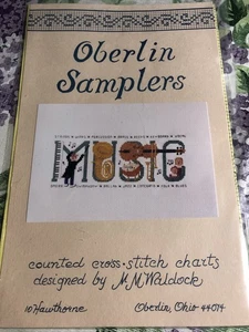 Oberlin Sampler "Musik" Kreuzstichkarte 2000 - Bild 1 von 1