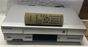Panasonic PV-V4525S Videorecorder 4 Kopf HiFi Omni VHS Player/Recorder mit Fernbedienung GETESTET - Bild 1 von 10