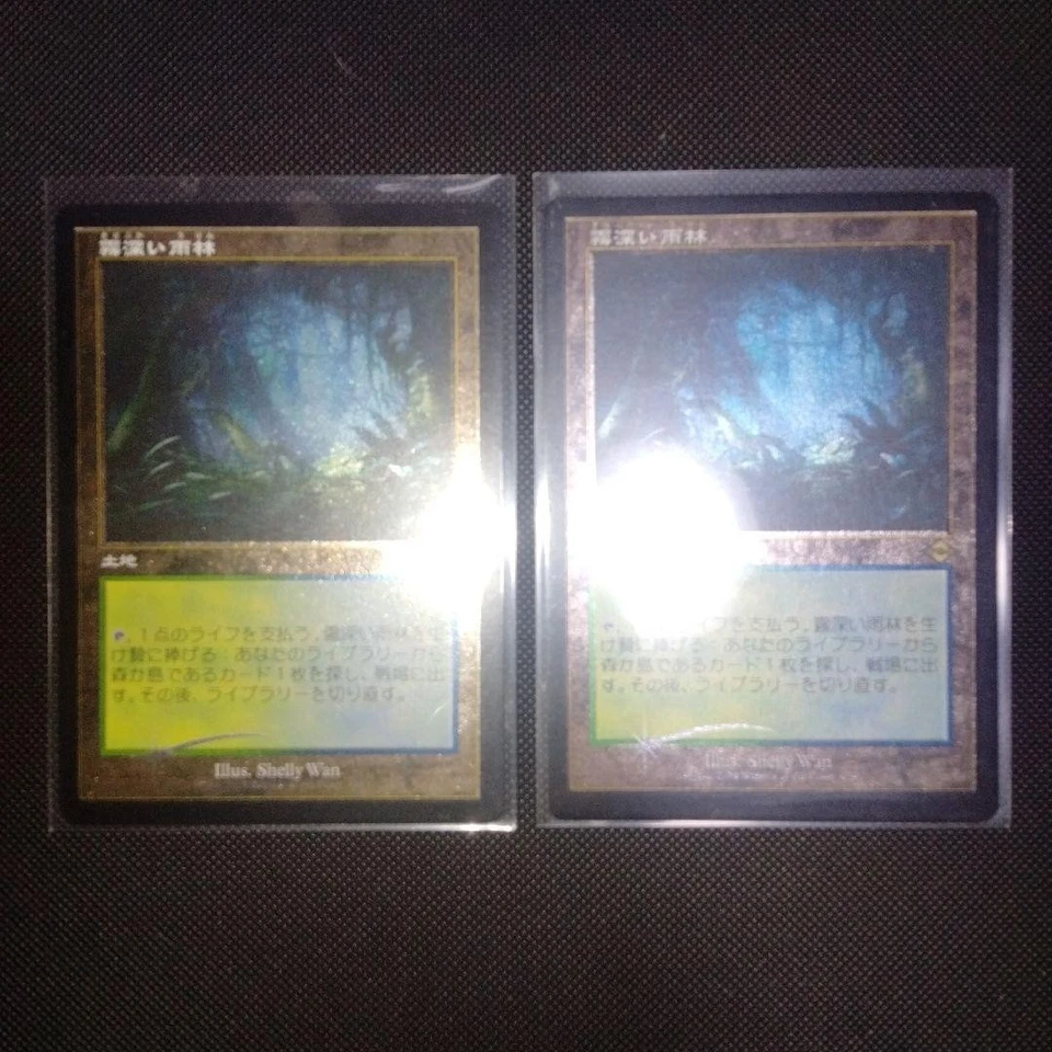 Misty Rainforest Edge Foil 2 Piece Set Modern Horizon Japanese NM - Image 1 of 1