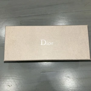 Gafas de sol vacías Dior accesorios caja de regalo 6,5"2,75"x2,25" beige auténtico - Imagen 1 de 5