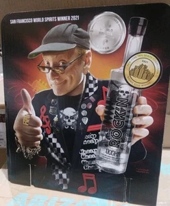 Rick Nielsen Cheap Trick Rock N VODKA CASE CARD 14X12 in - Picture 1 of 1