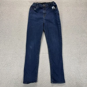 Childrens Place Straight Dark Wash Blue Size 16 Stretch Extensible Straigt Jeans - Picture 1 of 11