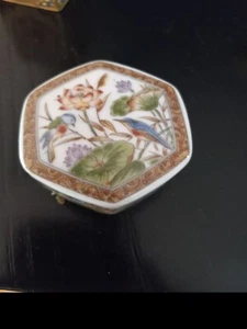 vintage fine porcelain china Twinklet Box - Picture 1 of 1