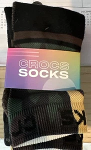 Crock Socken. Größe L. Quarter Style. Mehrfarbig Camouflage - Bild 1 von 2