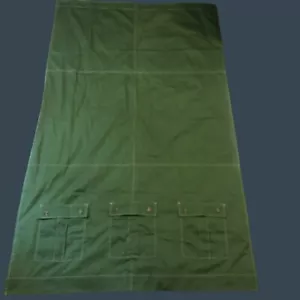 Pottery Barn Kids Blackout Curtains Dark Green 50"x84" Storage Pockets Set of 2 - Picture 1 of 10