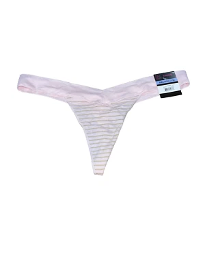 Новый с ярлыками без границ стринги Sissy трусики нижнее белье плюс размер 2 X розовое золото в полоску - Изображение 1 из 2