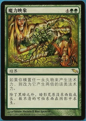 Mana Reflection Shadowmoor (CHINESE SIMPLIFIED) NM Rare CARD (180548) ABUGames - Image 1 of 2