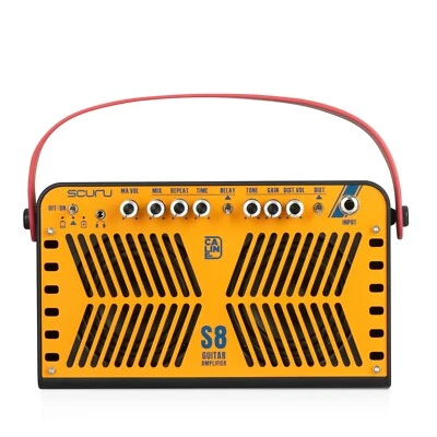 Caline Scuru S8-G Portable Guitar Amplifier with Bluetooth and Effects - Image 1 of 3