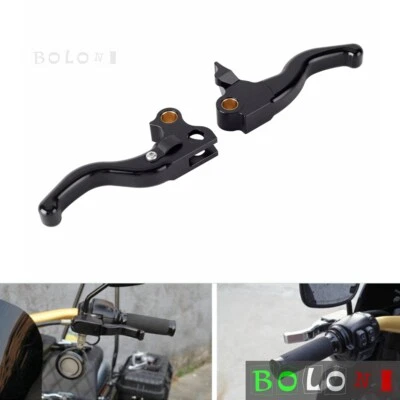 Palancas de freno de mano Fat Bob Low Rider 1996-2017 para Harley Dyna Street Bob FXDB Foto 1 de 4