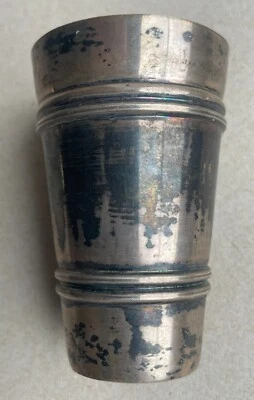 BECHER - TAUFBECHER LR  875er SILBER 1809 Romantik - Bild 1 von 4