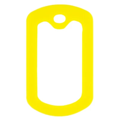 Silenciador de silicona con etiqueta de perro estilo militar PinMart - varios tamaños/colores de paquete Foto 1 de 4