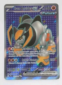 Pokemon TCG Temporal Forces Eisenfelsbrocken EX Ultra seltene vollständige Kunst #192/162 - Bild 1 von 5