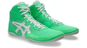 Asics Matflex 7 Wrestling Shoes - NEW LEAF/WHITE - Picture 1 of 2