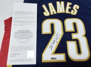 LeBronJames Signed Cleveland Cavaliers Jersey 2008-09 UDA Upper Deck Certificate - Picture 1 of 8