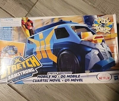 Vehículo Flex Power Stretch Armstrong Mobile HQ exclusivo de Walmart Hasbro Foto 1 de 4