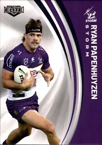 2024 Melbourne Storm NRL TLA Elite Card - Ryan Papenhuyzen - Bild 1 von 3