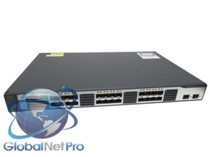 Cisco WS-C3750V2-24FS-S - Catalyst 24 100BASE-FX + 2 SFP-Ports LEBENSLANGE GARANTIE - Bild 1 von 1