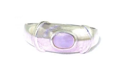 Mother Of Pearl Ring Sterling Silver 4.75 to 8.75 YOU SELECT SIZE PSR153 - Image 1 of 4