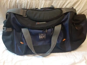 High Sierra Duffel Bag W/Backpack Navy Blk Heavy Dty Travel Gym Shoulder Strap - Picture 1 of 9