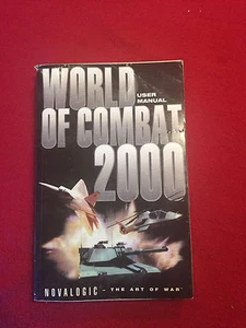 World of Combat 2000 Instruction User’s Manual Game Guide Game Book Nice - Picture 1 of 3