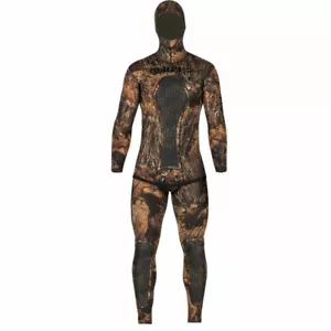 Mares Illusion BWN 50 Muta Apnea Mimetica Neoprene 5mm Wetsuit camo Open Cell - Imagen 1 de 6