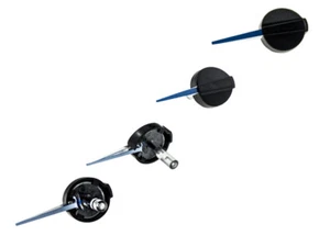 23mm LETRONIX Tachonadel Tachozeiger Tacho Zeiger Nadel in Blau Design 2 - Picture 1 of 4