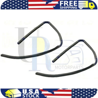 Sello de vidrio de ventilación 2 piezas URO para BMW 1602 1967 1968 1969 1970 1971 Foto 1 de 3
