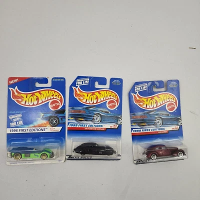 Hot Wheels lot of 3 First Editions Road Rocket, 1936 Cord, Phantom Corsair - Image 1 of 4