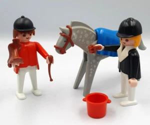 Playmobil 3305 Playmobil Geobra System Series Horse And Riders 1993 - Imagen 1 de 5