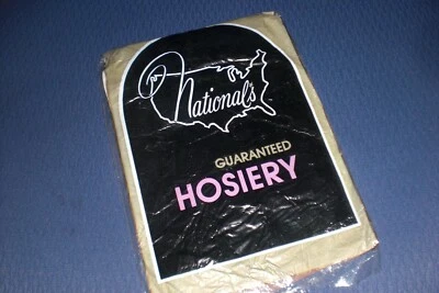 Medias medias de nailon raras NATIONAL'S bandas para los muslos Foto 1 de 3