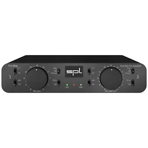 SPL Pre One Dual-Channel Microphone Preamplifier - Picture 1 of 3