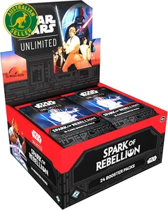 Star Wars: Unlimited TCG Spark of Rebellion Booster Display (Set of 24 Booster P - Picture 1 of 12