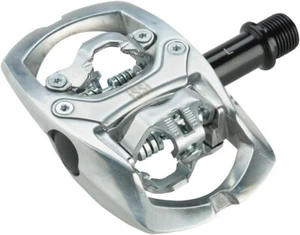 iSSi Trail I Pedale - beidseitig Klickpedale mit Plattform, Aluminium, 9/16", silber - Bild 1 von 1