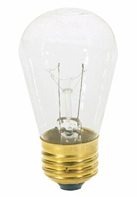 Satco 04565 - 11S14 S4565 Standard Screw Base Colored Scoreboard Sign Light Bulb - Image 1 of 3