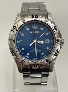 Pulsar V732 Gents Quartz Watch - Used Condition - Picture 1 of 9