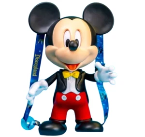 Disneyland 70th Anniversary Mickey Mouse Popcorn Bucket Talking Moving Animated - Picture 1 of 4
