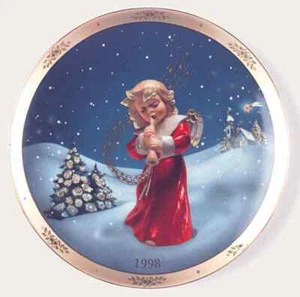 Plato anual de Navidad Goebel Goebel noche silenciosa - con caja 2003684 - Imagen 1 de 1