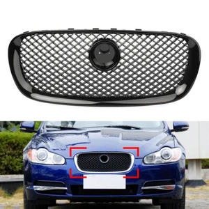 Parrilla Performance Grill negra para Jaguar XF 2008 2009 2010 2011 - Imagen 1 de 9