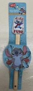 Disney Stitch Christmas Silicone Spatula and Cookie Cutter Set NEW (Oh What Fun) - Picture 1 of 3
