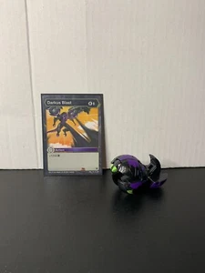 Bakugan Battle Planet Darkus Mantonoid Core Bakugan w/ Darkus Blast Card - Picture 1 of 6