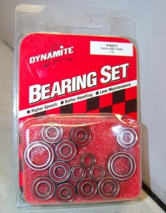 VINTAGE DYNAMITE TAMIYA 4WD SEDAN TOURING CAR REDSEAL BALL BEARING SET 14 3574 - Picture 1 of 2