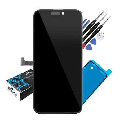 iPhone 15 Pro Max Display LCD Reparaturset schwarz inkl. Werkzeug - Bild 1 von 4
