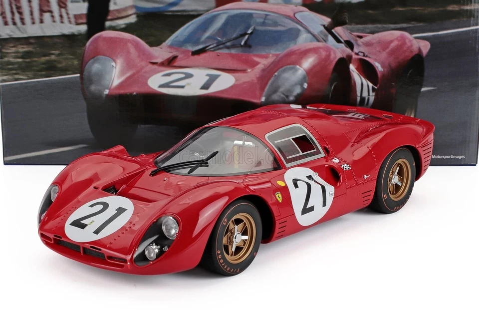 1/12 WERK83 - FERRARI - 330P4 BERLINETTA 4.0L V12 TEAM SPA FERRARI SEFAC W120140 - Immagine 1 di 1