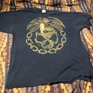 vintage y2k Kill Switch Engage Tour Shirt Men’s Sz XL distressed - Picture 1 of 12