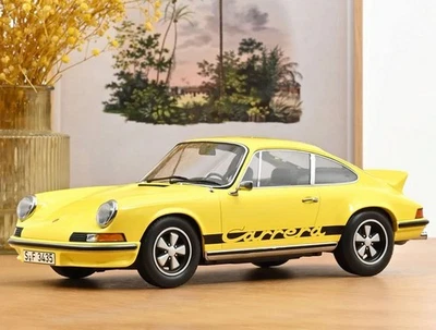 PORSCHE 911 Carrera RS 2.7 - Limited 200 - 1973 - lightyellow - NOREV 1:12 - Immagine 1 di 4